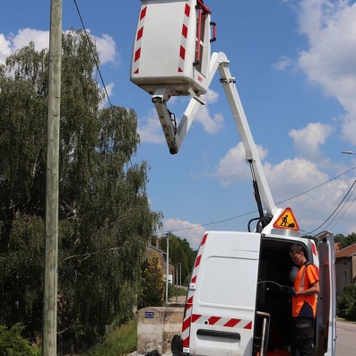 Installation de la fibre